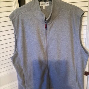 Saddlebred men’s fleece gray vest, size XL